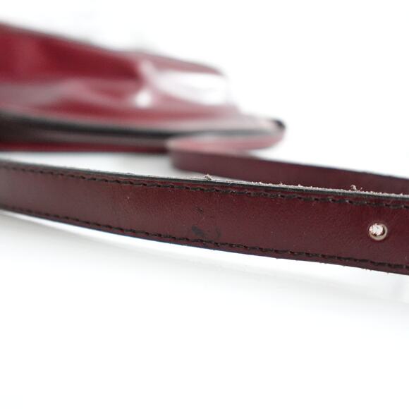 Vintage 60s 70s John Romain Red Leather Shoulder Bag - Picture 16 of 16